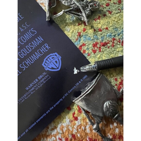 Vtg 1995 Batman Forever Original Movie Poster Art 23 x 35 DC Comics Val Kilmer - Picture 13 of 16